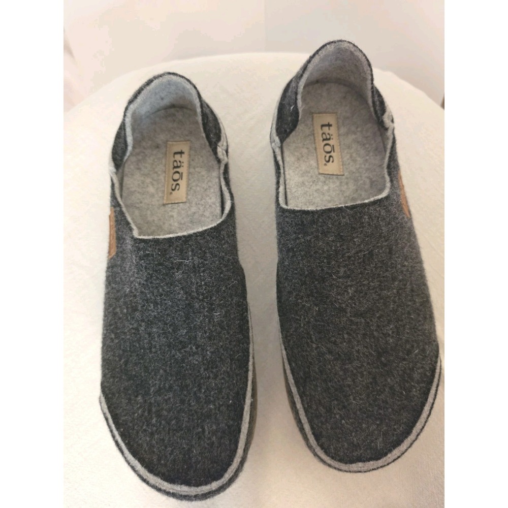 Taos Convertawool Blk/Gray Unisex Shoe/Clog SZ 43 US Men-9.5 Women's -11.5